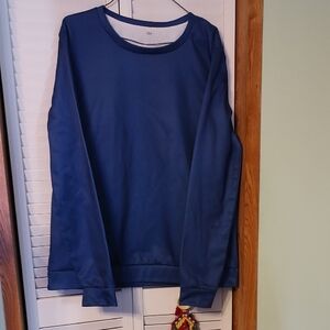 Blue Long Sleeve Sweatshirt,  Euc